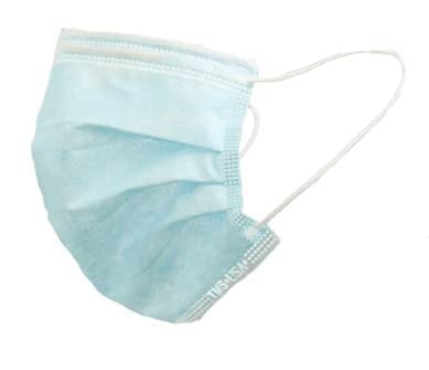 TAIJI Medical Supplies TMS Consumer Series 3-Layer Face Mask, F3502 Tested 96%, Disposable, Single-Use, 50-Count, Made in USA, Breathable, Soft, Hypoallergenic, Premium Meltblown, Latex-free