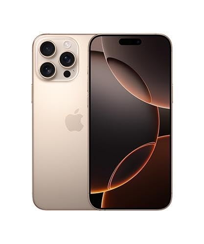 Apple iPhone 16 Pro, US Version, 256GB, Desert Titanium - Unlocked (Renewed Premium)