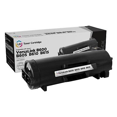 LD Compatible Toner Cartridge Replacement for Xerox 106R03942 High Yield (Black) Compatible with Versalink B600, B605, B605 SL, B605 XL, B610, B615, B615 SL, B615 XL