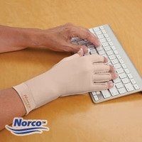 MDC Norco Edema Glove 3/4 Finger, Right, Small