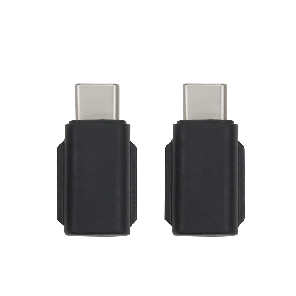 Hanatora Smartphone Adapter Compatible with DJI Osmo Pocket Handheld Gimbal Camera,Micro USB Type-C Android iOS Cellphone Connector Accessories(Type-c Adapter 2pcs)