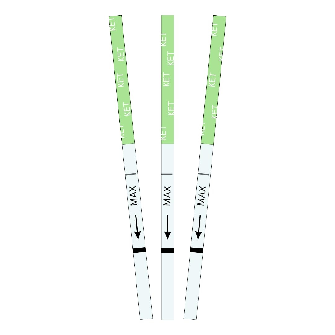 12 Panel Now KET/Keta Urine Test Strips, Easy to Use, One Step, Results in 5 Minutes (Pack of 25)