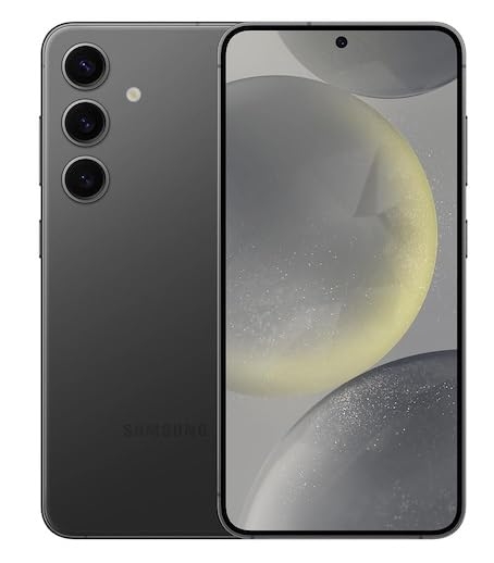 SAMSUNG Galaxy S24 Dual SIM, SM-S921B/DS Dual Sim EU/UK Model 8GB Ram 256 GB Storage Factory Unlocked AI Smartphone, (Onyx Black)
