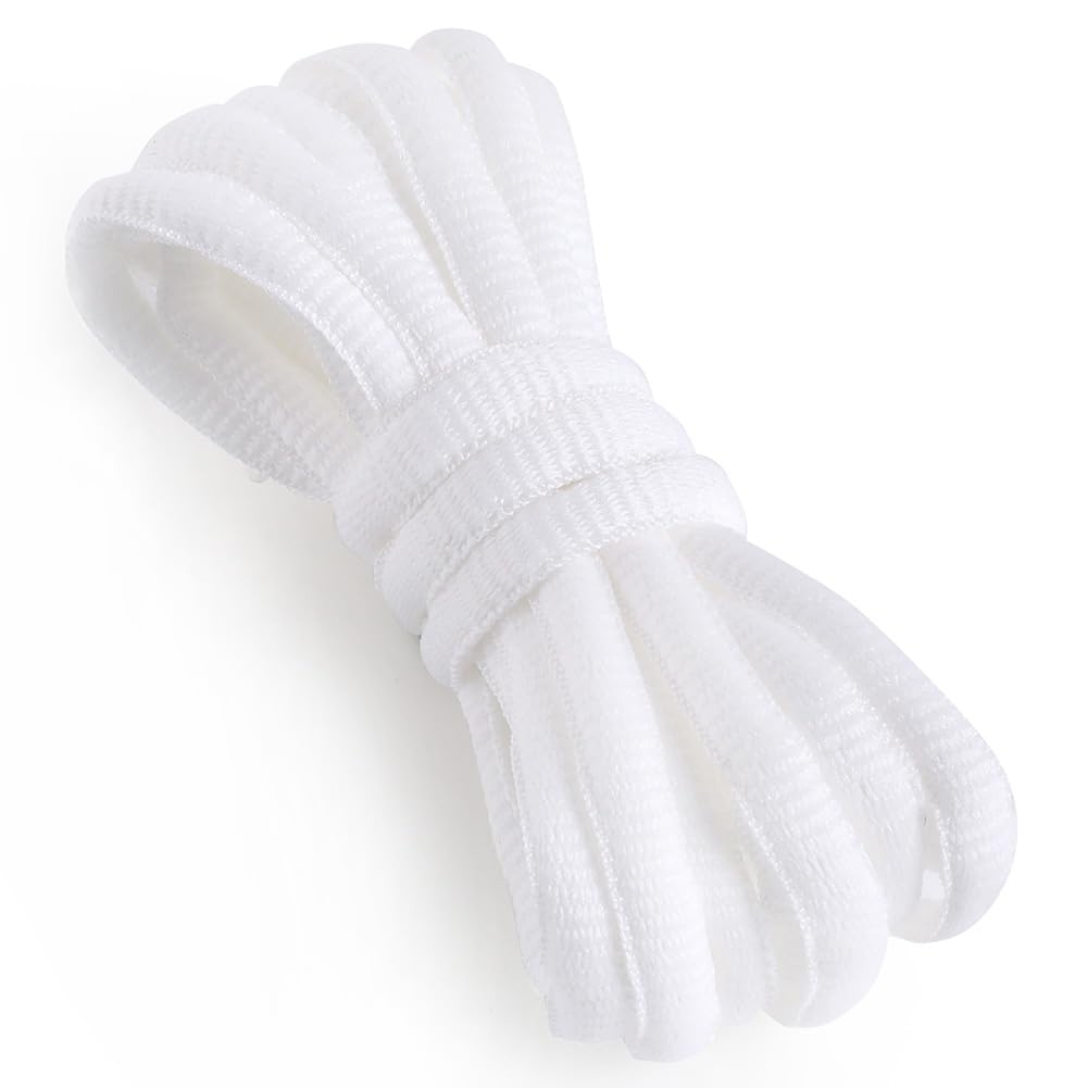 VSUDO Oval Shoe Laces for Sneakers, Basketball Shoelaces, Running Sport Shoestrings or Athletic Shoe Strings