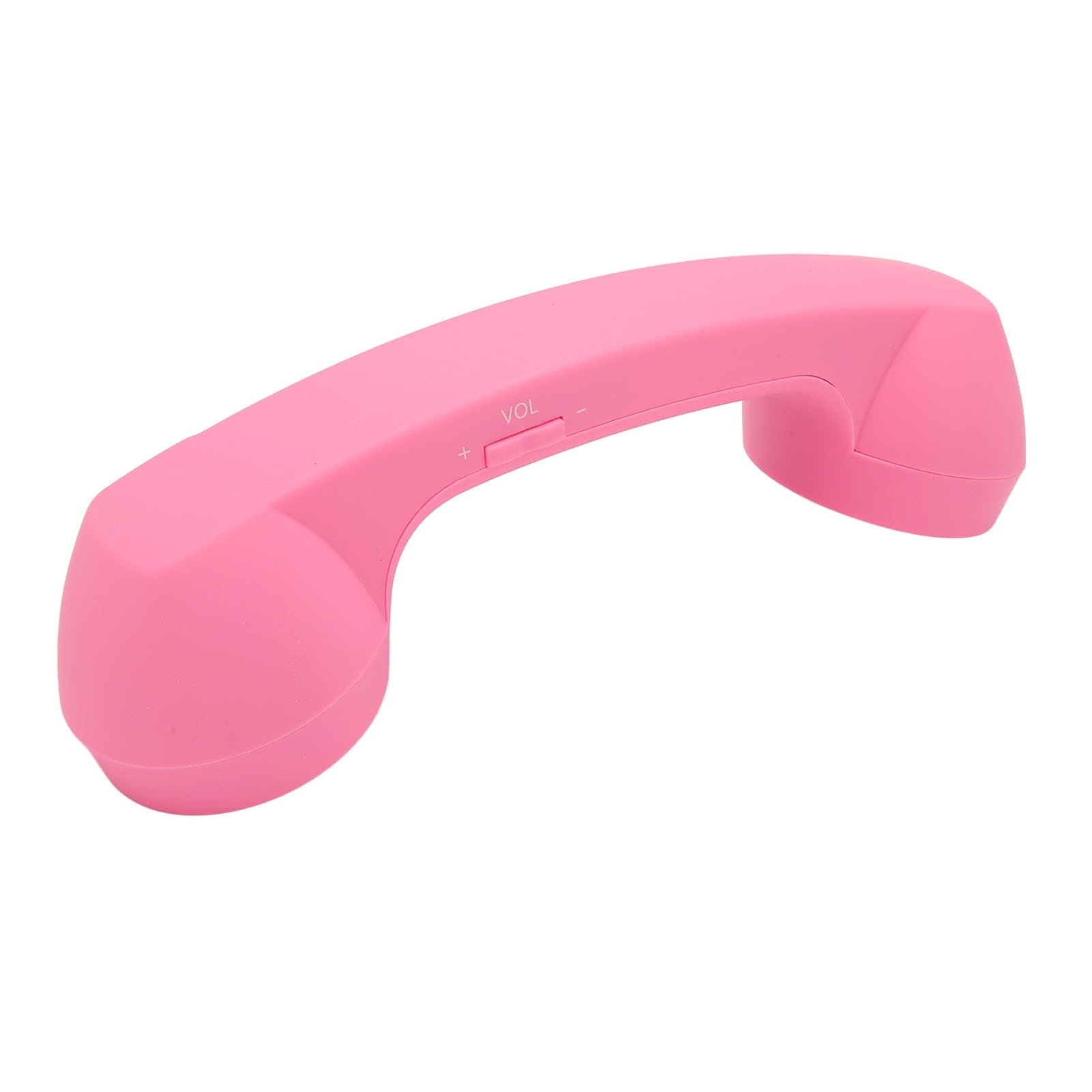 Retro Telephone Handset, Mobile Phone Radiation Proof Telephone Handset Receiver for a Mobile Phone with Comfortable Call (Pinks)