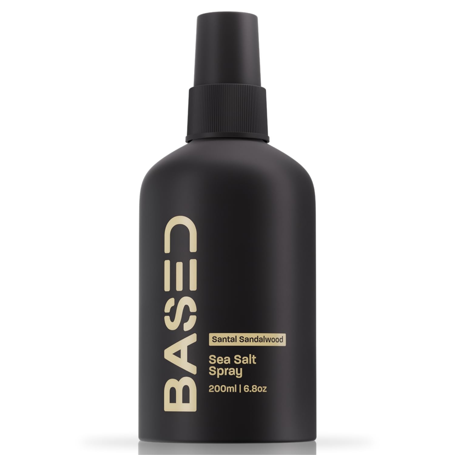 BASED Sea Salt Spray, Natural Finish Sea Salt Spray for Hair, Volumizes & Texturizes, Beachy Hair Spray for Men, Lightweight & Non-Greasy, Paraben, Sulfate, Phthalate Free, 6 oz