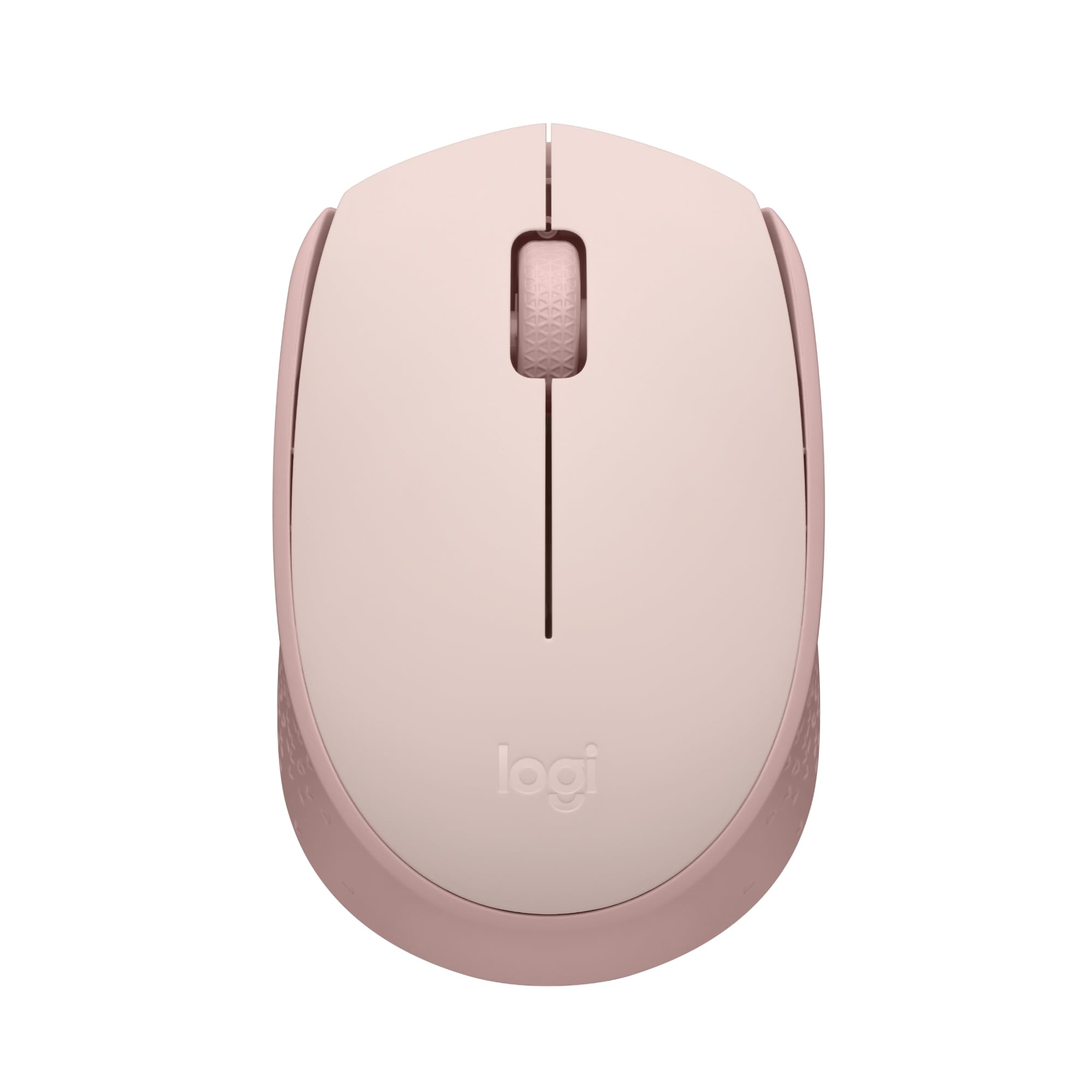 Logitech M170 Wireless Mouse for PC, Mac, Laptop, 2.4 GHz with USB Mini Receiver, Optical Tracking, 12-Months Battery Life, Ambidextrous - Rose (Renewed)