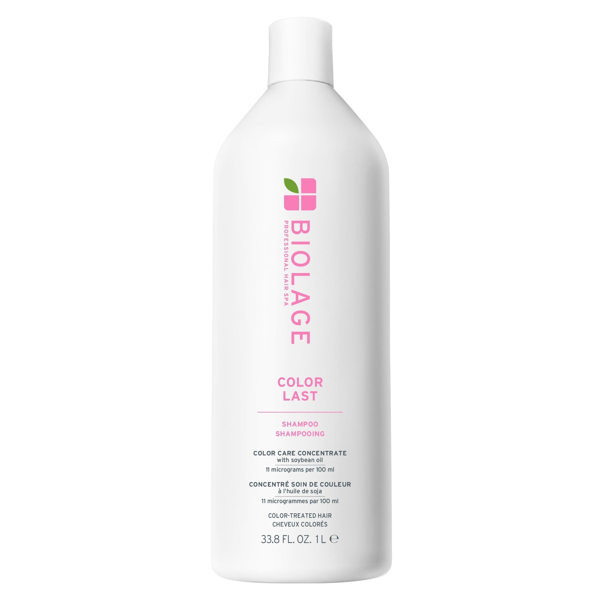 Biolage Color Last Shampoo - For Color-Treated Hair, Nourishes, Strengthens, Hydrates, Soybean Oil & Stearic Acid, Paraben & Mineral Oil-Free, Vegan, Packaging May Vary