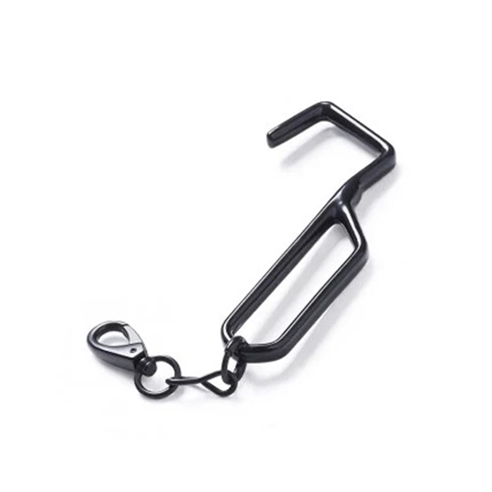 Briggs & Riley Deluxe Garment Bag Hook - Over the Door Hook Hanger for Travel, Saves Closet Space, Hangs Garment Bags, Durable Metal - Luggage Accessories, Black