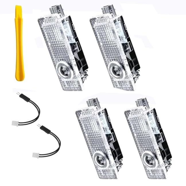 YANF Car Door Lights with Logo Projection for 3/4/5/6/7/X/Z/M/GT Series - Premium Vehicle Light Assembly (2)