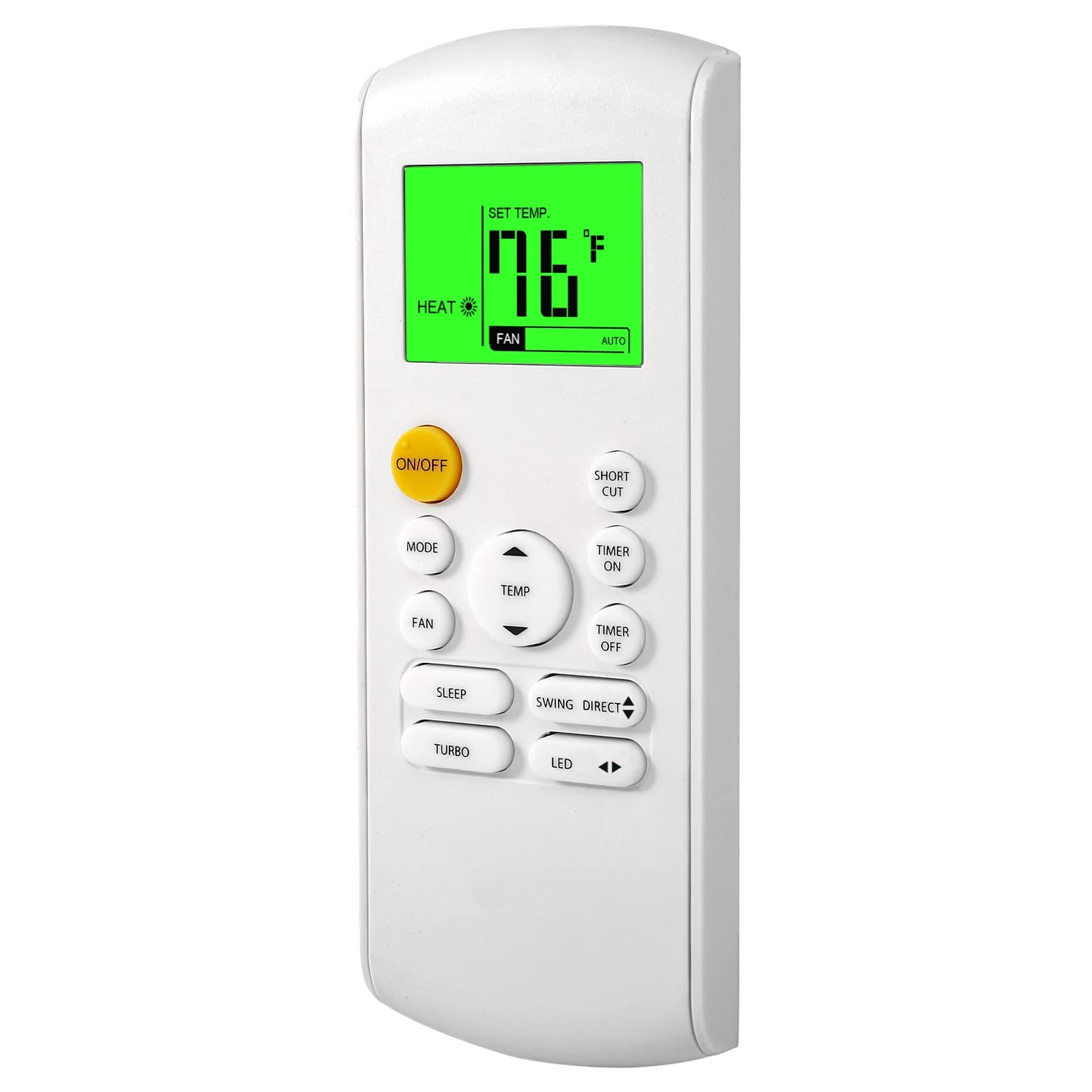 Replacement Remote Control for Midea MR COOL Koolking Bosch Carrier Toshiba AC Air Condtioner RG57B1/BGE RG57A6/BGEF RG57A6/BGEFU1 RG57E1/BGEU1 RG52A2/BGEFU1 RG57F3(B)/BGEFU1 RG57H3(B)/BGCEFU1-M -A