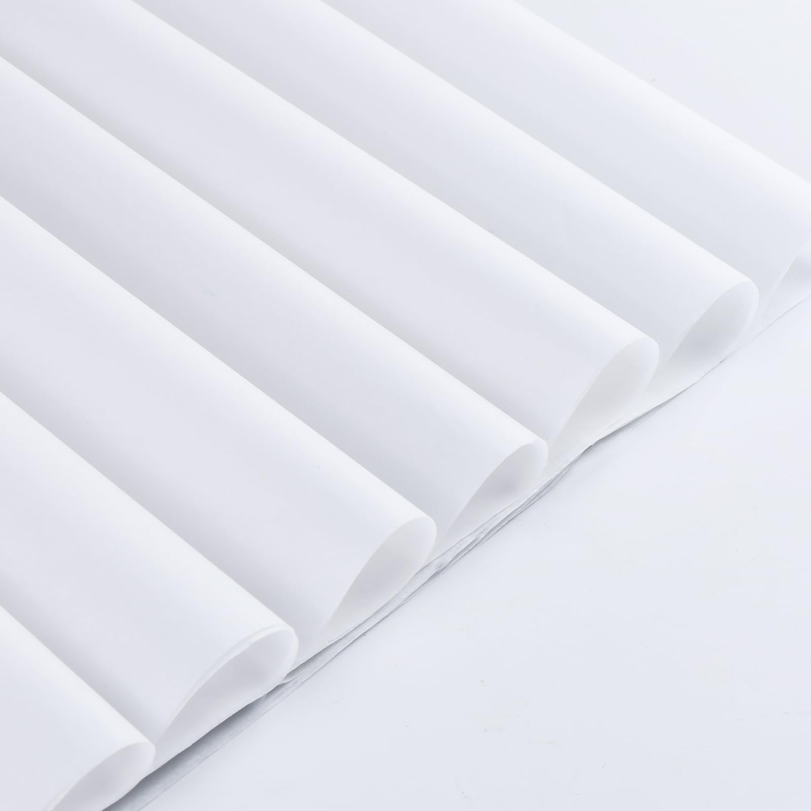 Simetufy 115 Sheets Large 20 x 30 Inch White Tissue Paper for Gift Bags, Archival Bulk for Textiles, Clothing Storage
