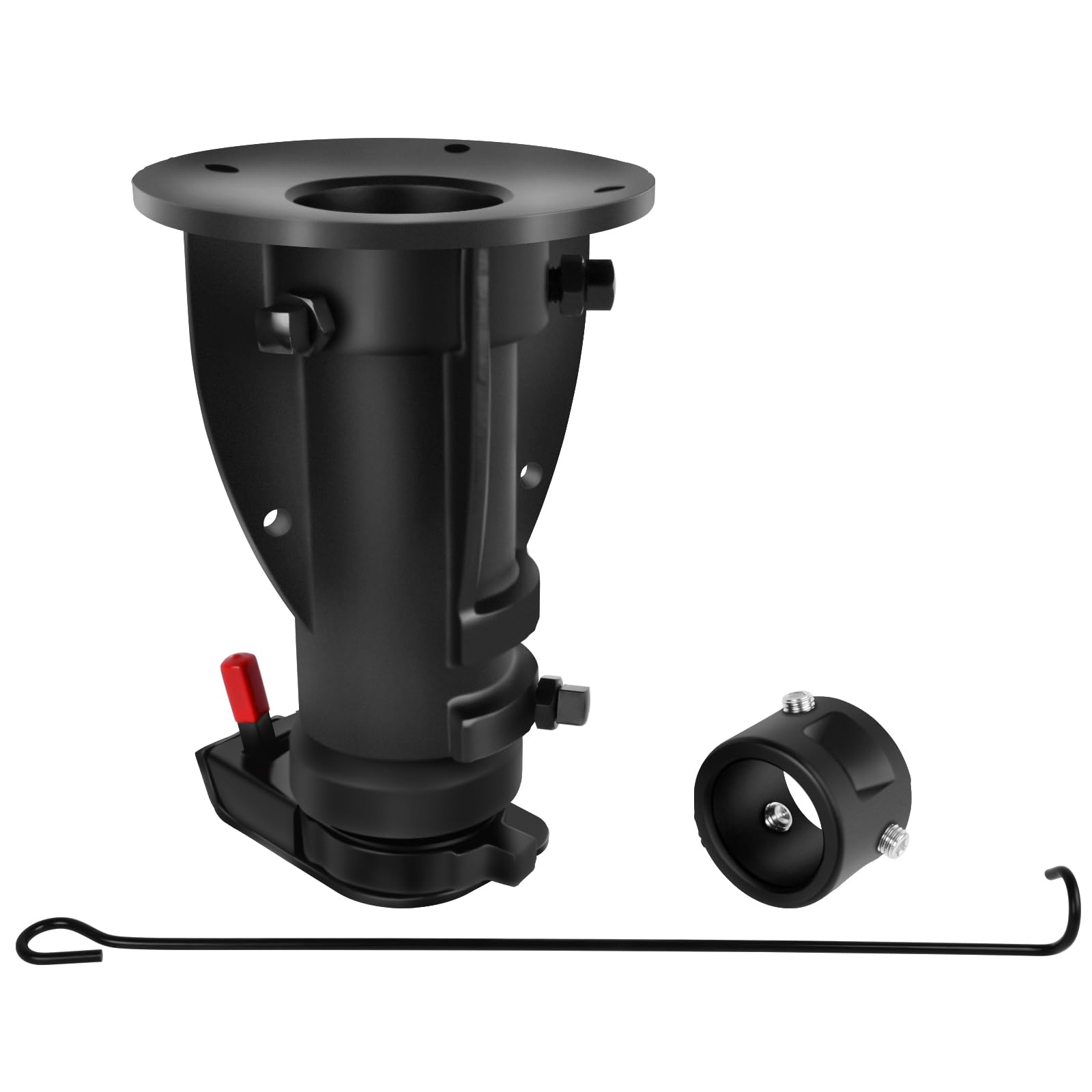C5G1216 Cushioned Fifth Wheel to Gooseneck Trailer Towing Adapter Compatible with Convert-A-Ball C5G1216 Height 12"-16"
