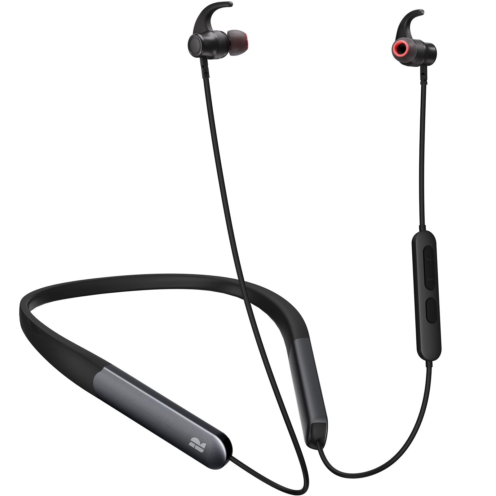 Bluetooth Headphones, 150H Playtime Wireless Bluetooth Earbuds with Earhooks, w/Mic in-Ear Magnetic Neckband Earphone, IPX7 Sweatproof Deep Bass Headset for Home, Traveling, Outdoor, Business Trips