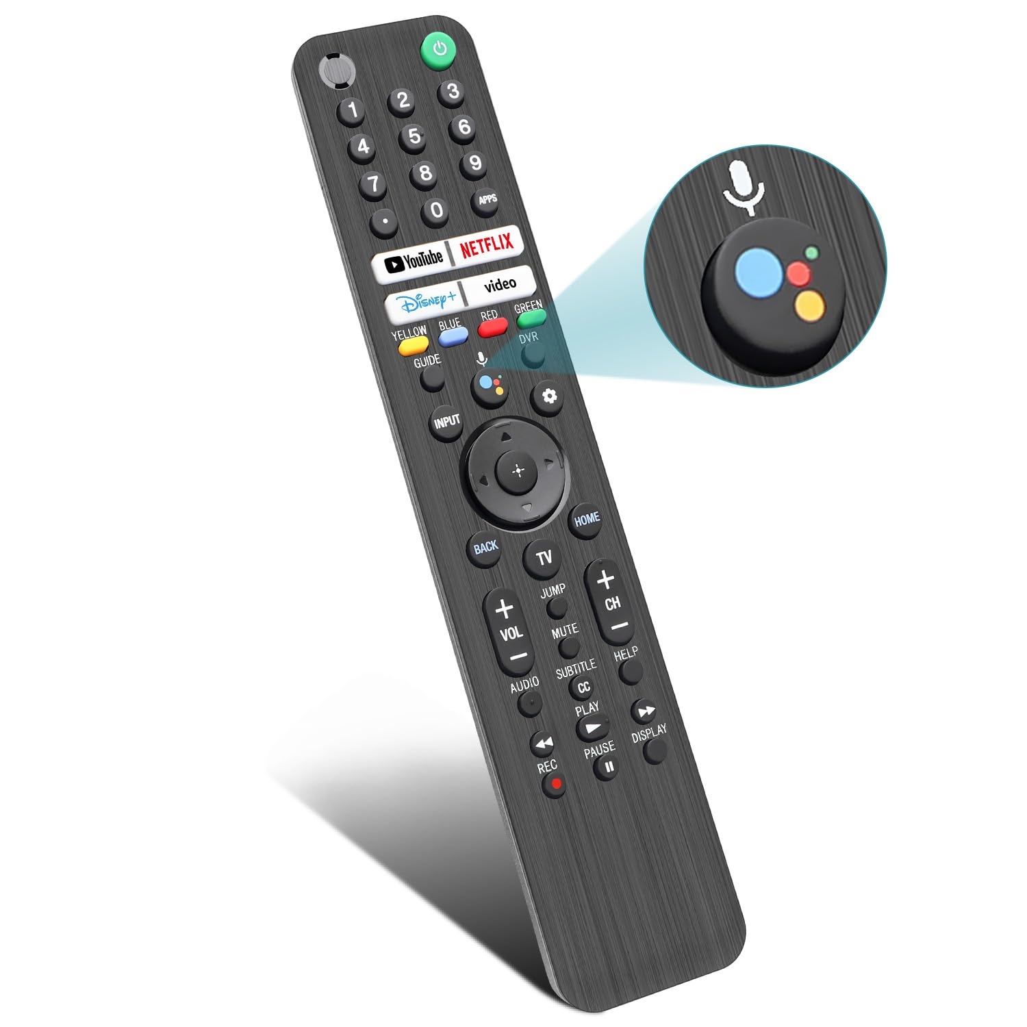 Replacement for Sony TV Remote, for All 2019-2025 Sony Remote Control for Bravia Smart TV with Voice Control. 1-Year Warranty.