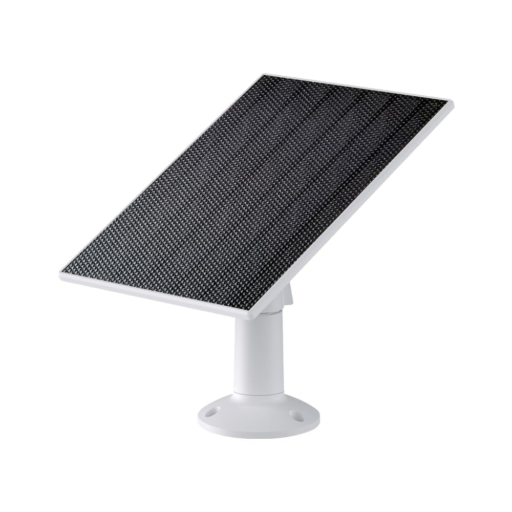 Solar Panel for WYZE Camera, Works with Wyze Battery Cam Pro/Wyze Cam Outdoor v1/v2, Continuous Power with 2.5W 5V Charging, Weather Resistant, Easy Install - 1 Pack