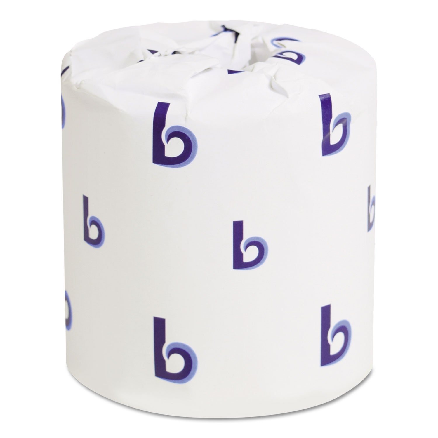 Boardwalk B6145 2-Ply Standard Septic Safe 3 in. x 4 in. Toilet Tissue - White (96/Carton)
