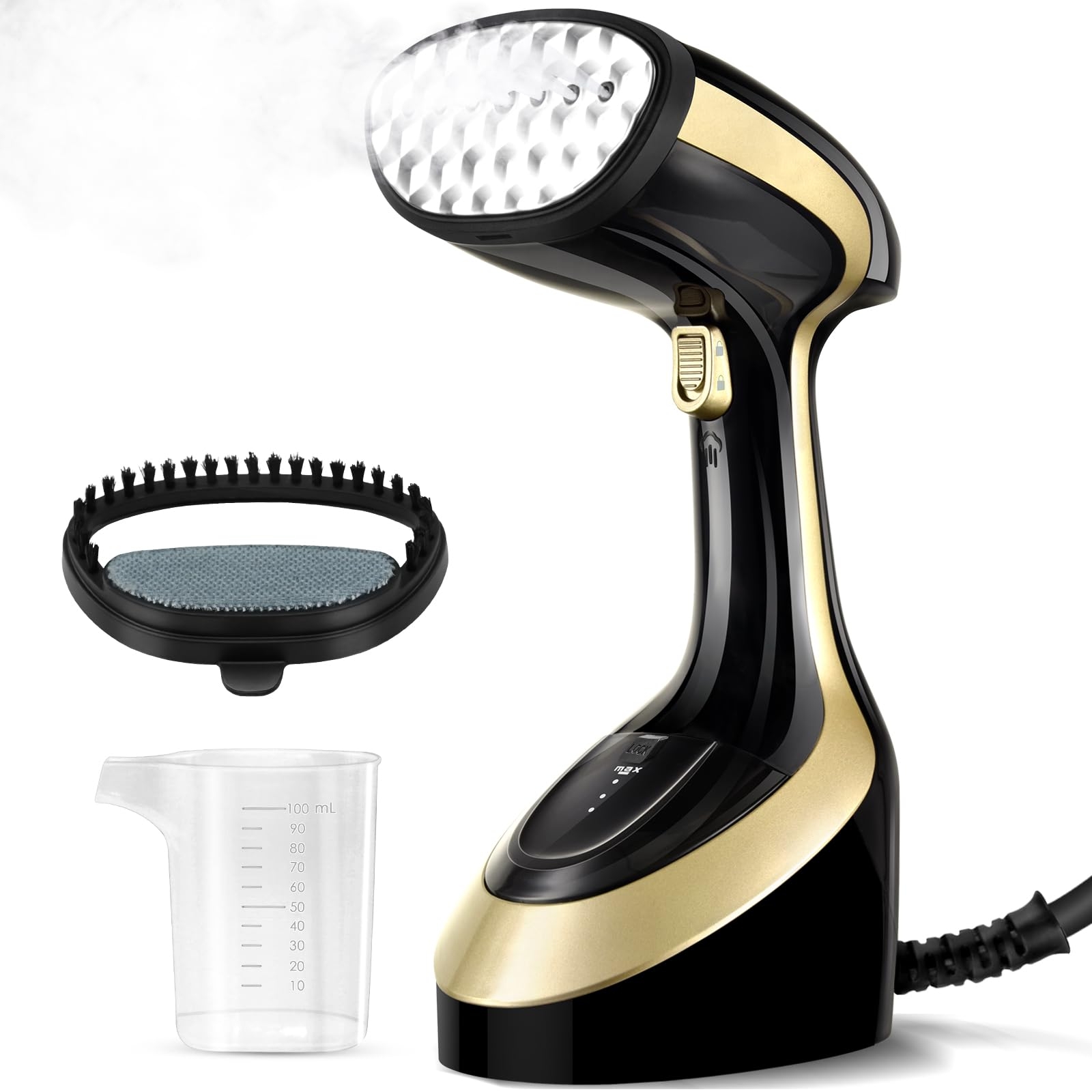 Handheld Garment Steamer for Clothes 1800W: Birthday Gifts for Women Men, Upgraded Leak-proof Design, Strong Penetrating Steam, Wrinkle Remover - Portable Steamer Gifts for Women