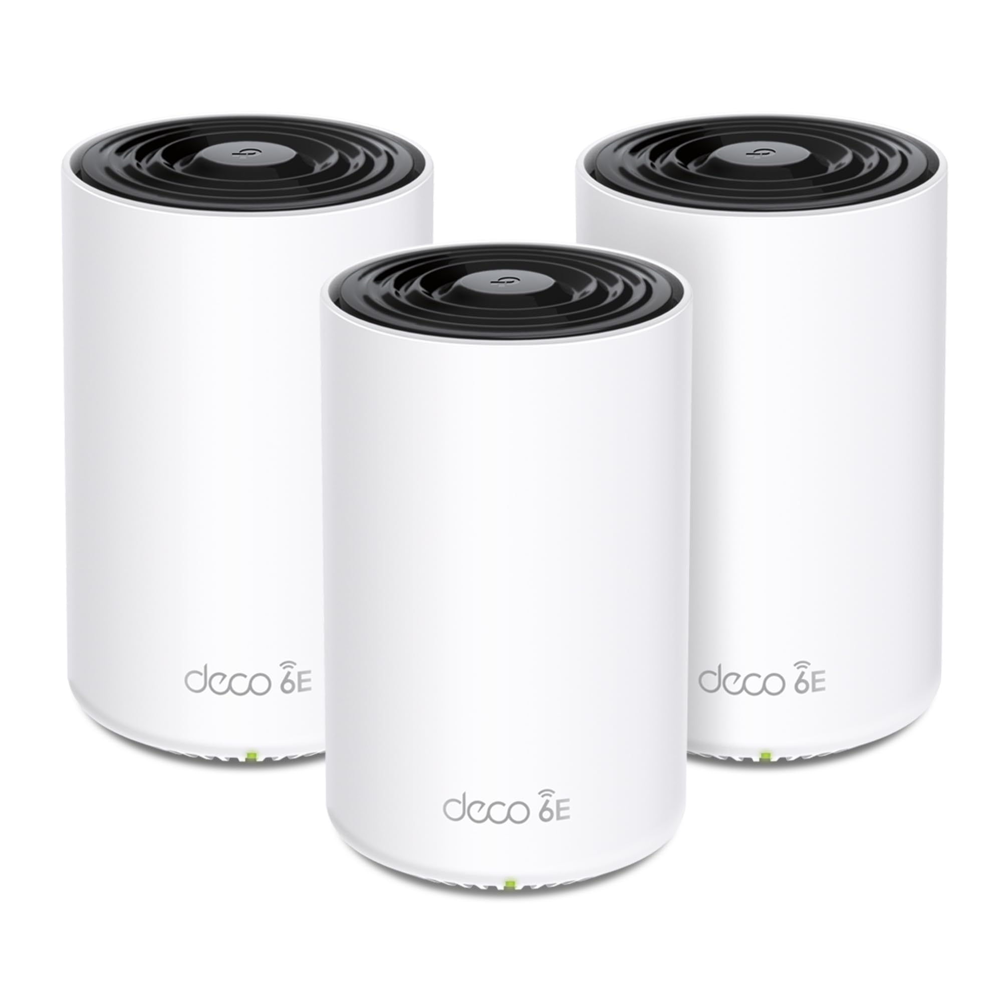 TP-Link Deco AXE4900 Tri-Band WiFi 6E Mesh WiFi System (Deco XE70 Pro) - 2.5G WAN/LAN Ports, 4.9 Gbps Wi-Fi 7,200 Sq. Ft Coverage, Connect up to 200 Devices, New 6 GHz Band, 3-Pack 2024 Release