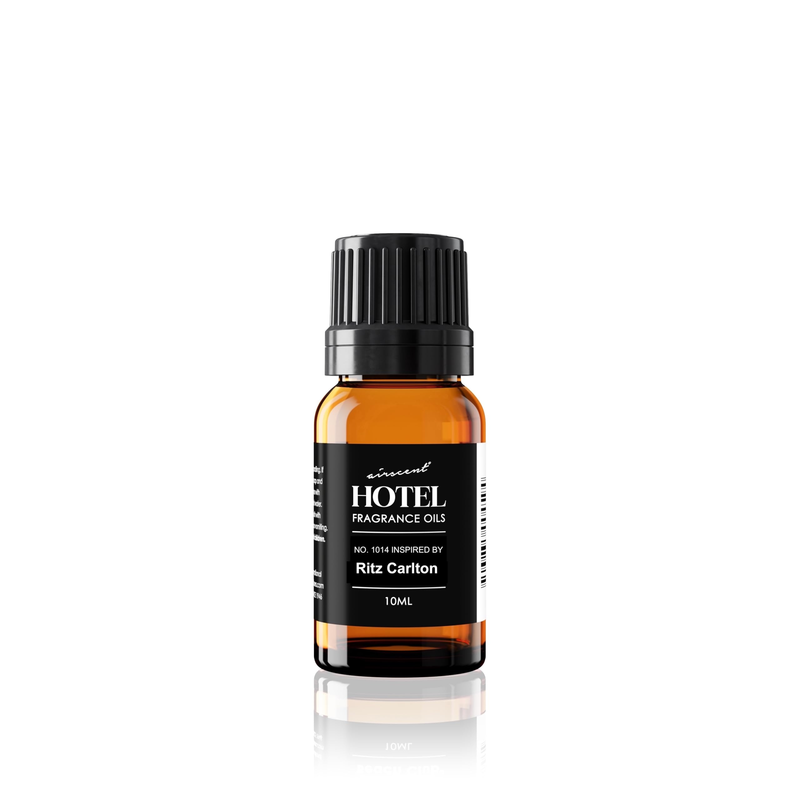 AirScent Hotel Diffuser Oil Inspired by The Ritz Carlton Hotel Scent - Premium Fragrance Oil No. 1014 for Ultrasonic and Waterless Diffusers and Crafting - 10 mL, 0.34 fl oz Glass Dropper Bottle