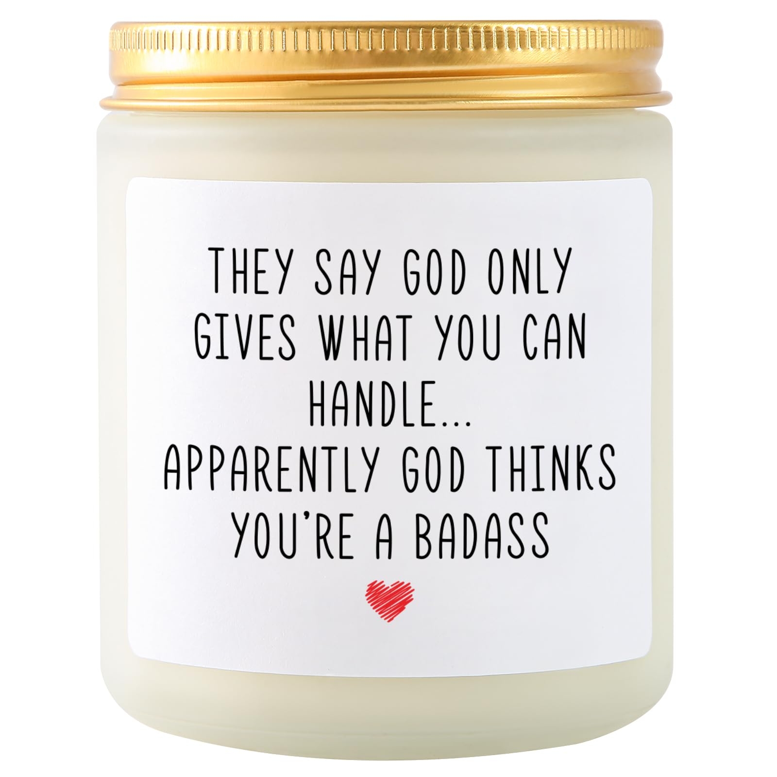 Get Well Soon Gifts for Women, Feel Better Candles Gift for Women Men After Surgery, Inspirational Gift, Sympathy, Sorry for Your Loss, Cancer Gifts - Lavender Scented Candle