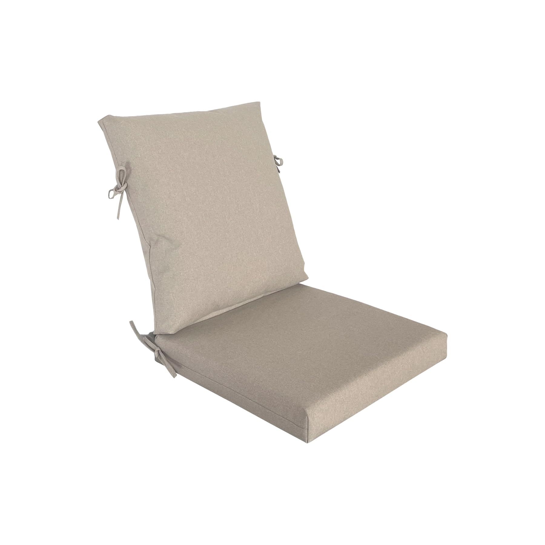 COZYVIDA 20"x42" Outdoor Dining Chair Cushion Set of 1 Resilient Foam Filling Water-Proof Stain-Resistant UV Resistant Weather Resistant Patio Cushions Riverbed