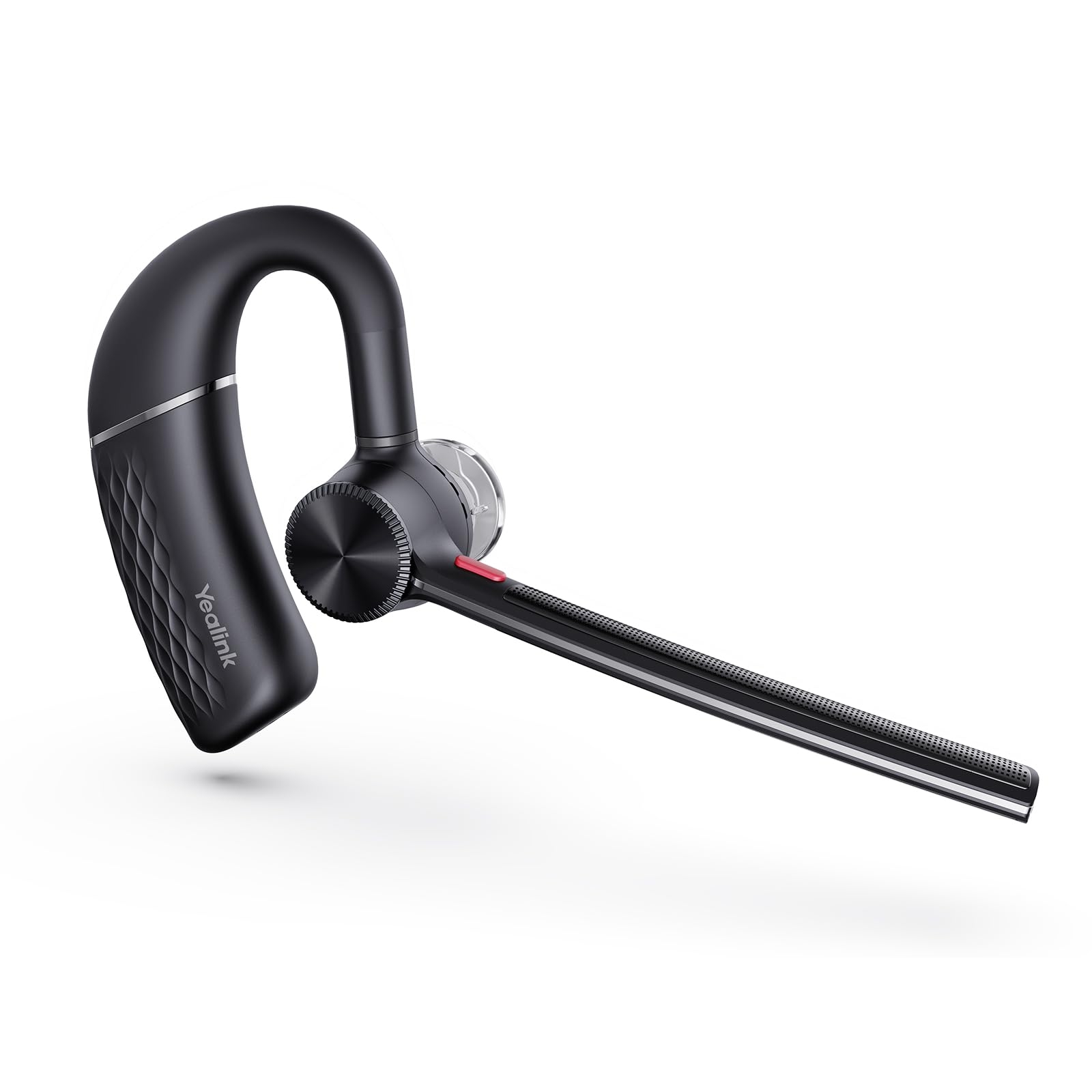 Yealink BH71 Lite Bluetooth Headset,Wireless Earpiece with 4 Noise Cancelling Microphone,10H Talk Time, Adjustable Ear Hook,Bluetooth Earphones for Cell Phone,Driving,Office Work