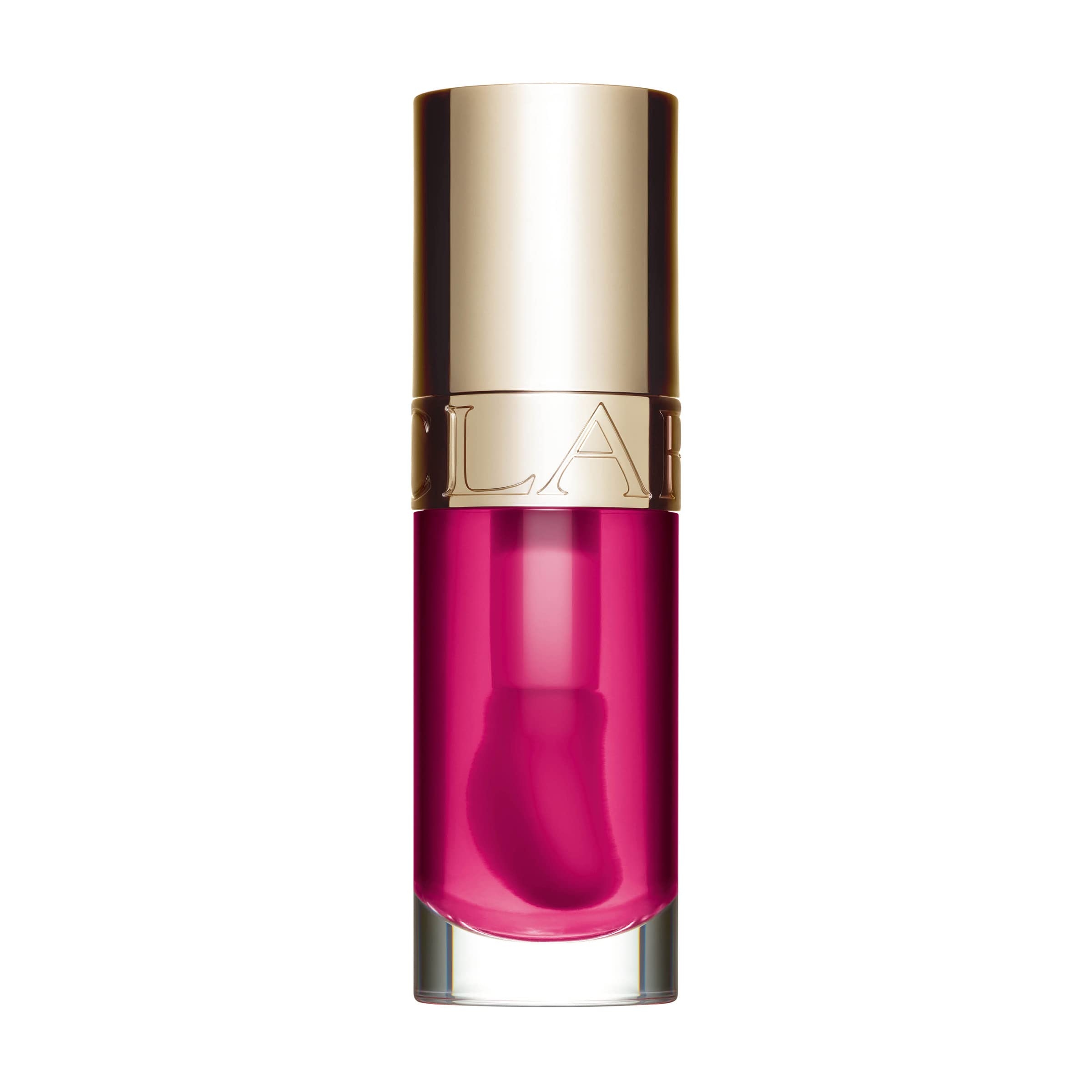 Clarins Lip Comfort Oil | Hydrating, Nourishing and Moisturizing Lip Oil | Sheer, High Shine Finish | Soothes, Comforts and Protects Lips | Visibly Plumps | 93% Natural Ingredients | 0.2 Ounces