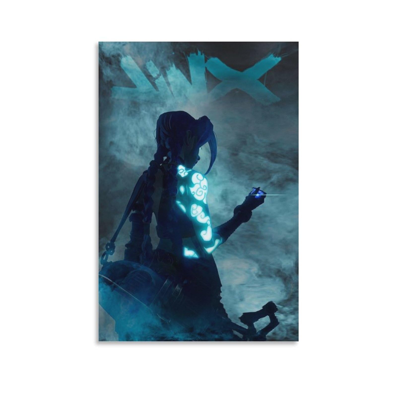 MWKGQXKL Arcane Canvas Poster Wall Art Decor Print Picture Paintings for Living Room Bedroom Decoration 16x24inch(40x60cm)