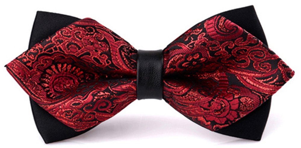 Flairs New York Gentleman's Diamond Pointed Pre-Tied Bow Tie