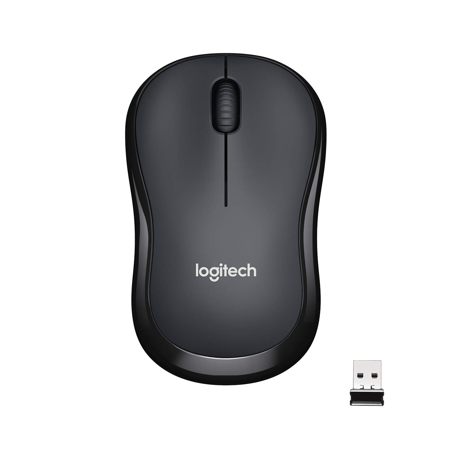 Logitech M220 Silent Wireless Mouse, 2.4 GHz with USB Receiver, 1000 DPI Optical Tracking, 18-Month Battery, Ambidextrous, Compatible with PC, Mac, Laptop (Off-White) (Renewed)