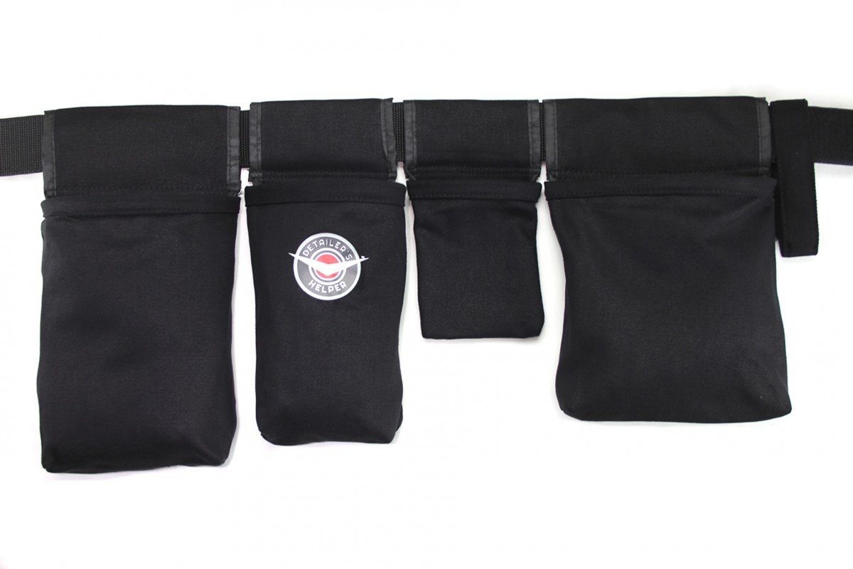 Detailer's Helper - The Ultimate Auto Detailing Tool Belt - Keep Your Auto Detailing Supplies Organized in Perfectly Sized Bags