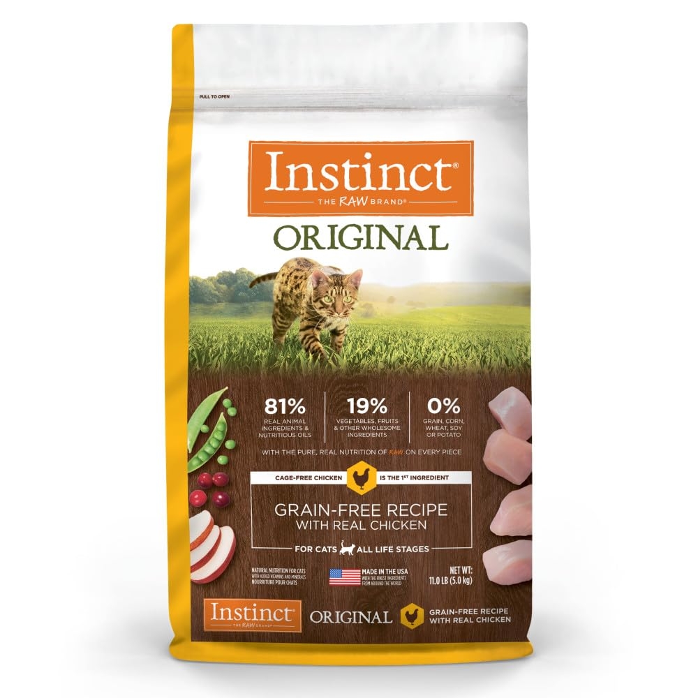 Original Chicken Dry Cat Food, 11 lb. Bag
