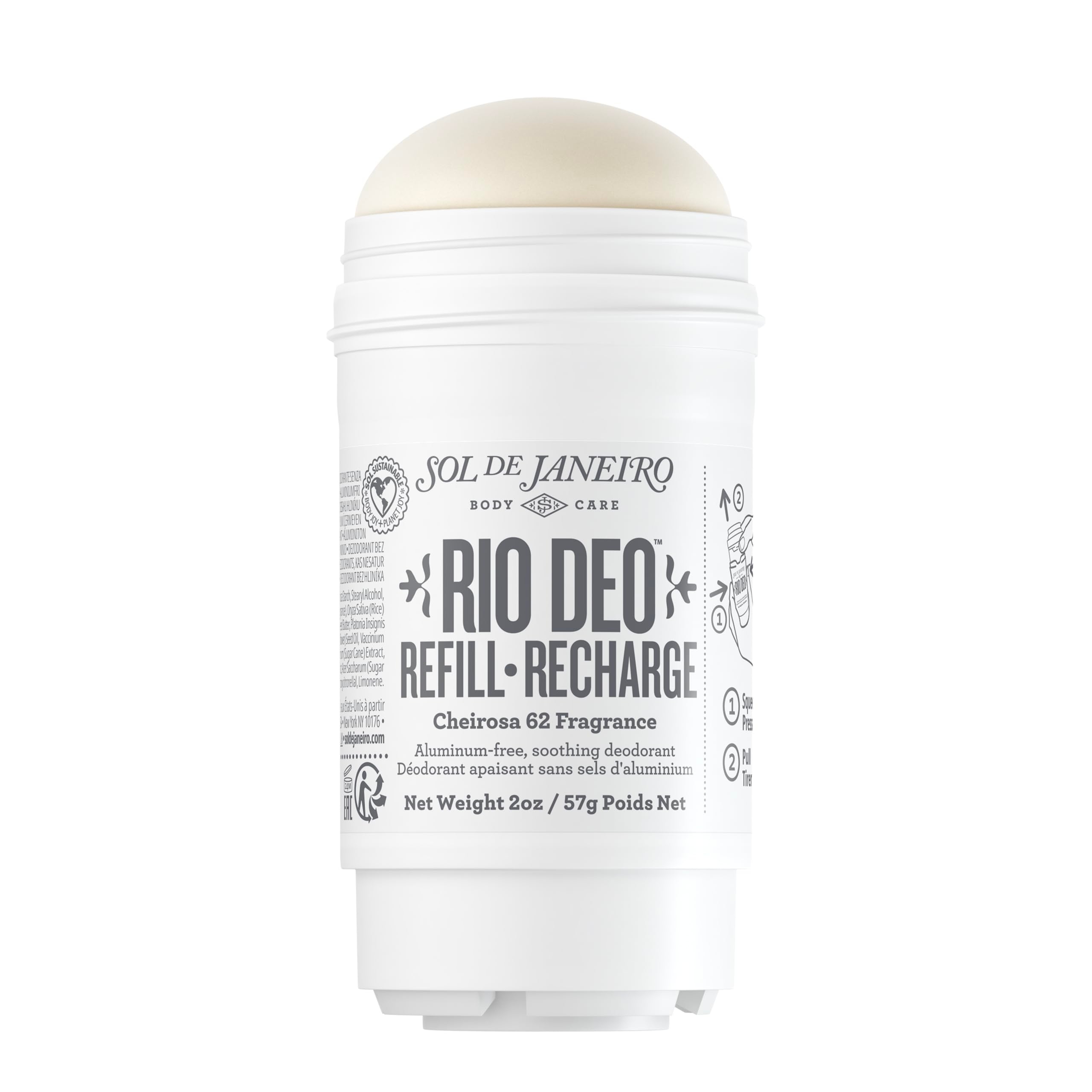 Sol de Janeiro Rio Deo Aluminum-Free Deodorant Refill Cartridge