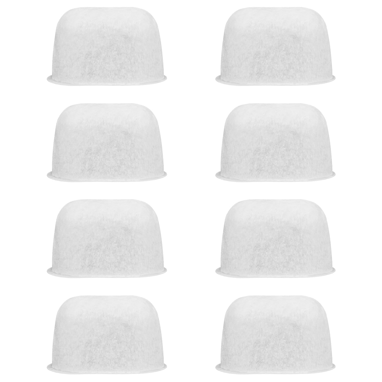 8pcs Water Filter for Breville Espresso Machine, Activated Charcoal Filter Replacement Compatible with Breville Barista Express BWF100 /450/500/600/810/840/860/870/878/880/990/980
