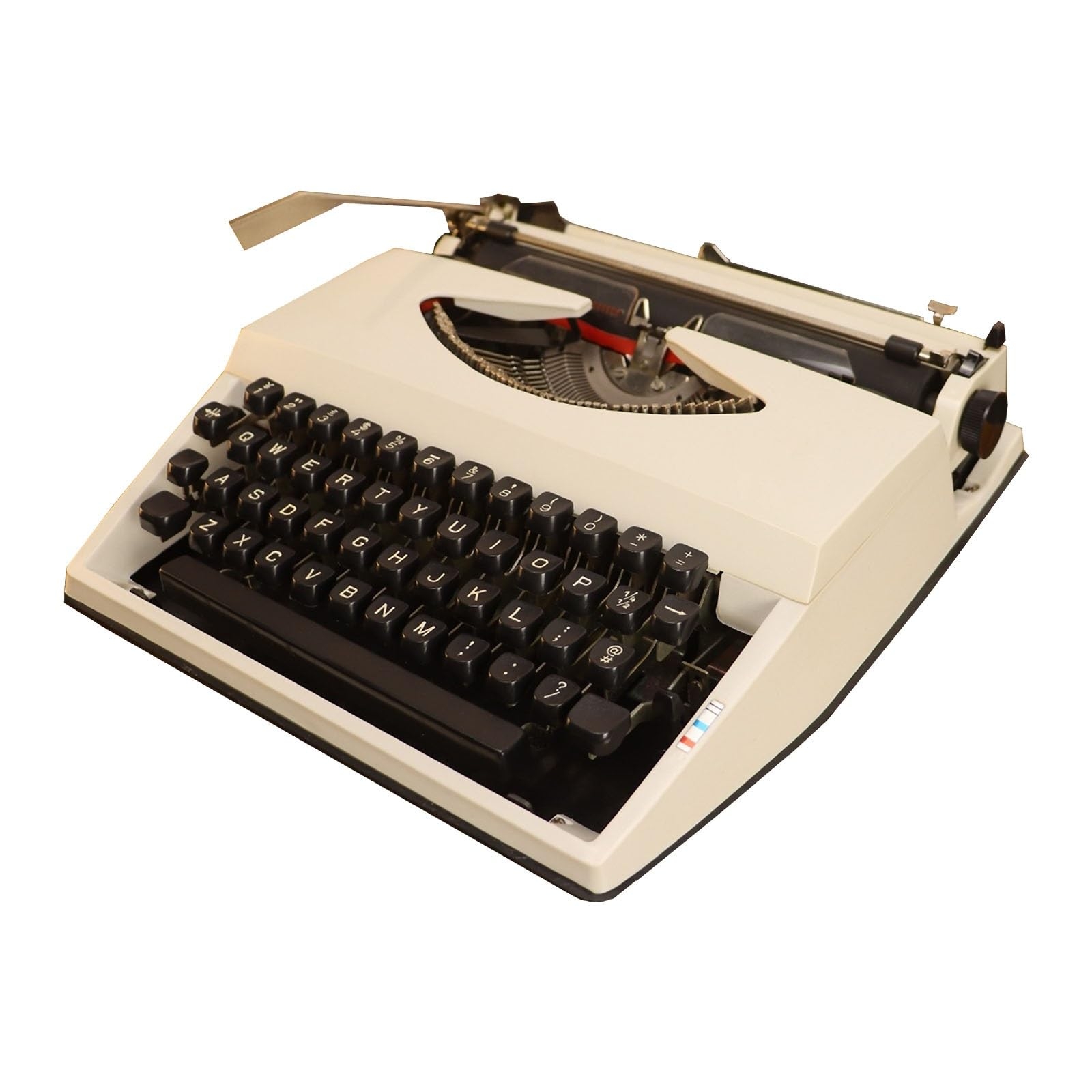 FQEXNFW Retro Style Manual Typewriter,Manual Traditional Typewriter,Classic Word Processor,Unable to Type,for Vintage Atmosphere Furnishings,Home,Window,Bookstore Furnishings Old Objects