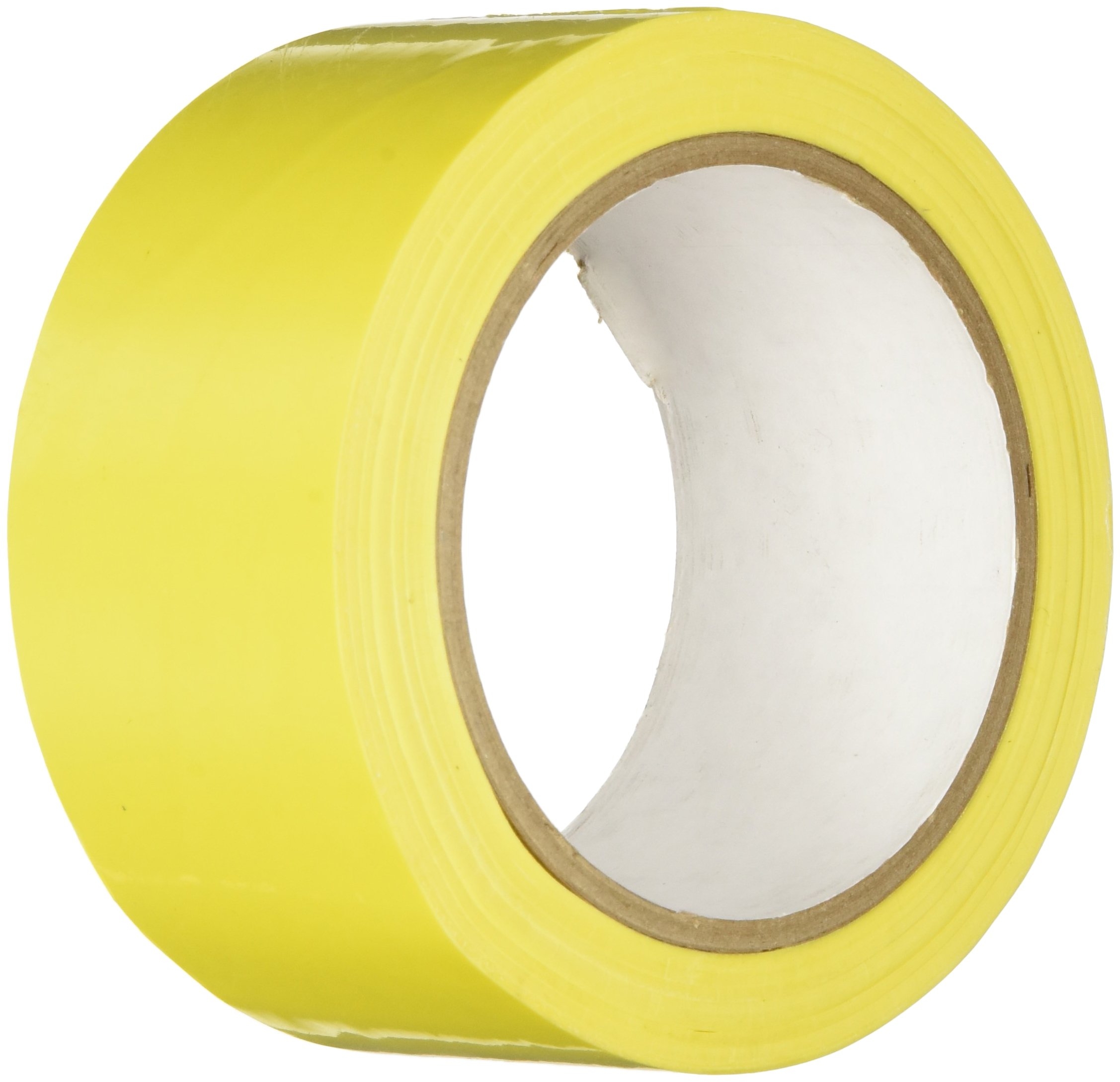 TapeCase TC414 0.375" X 72YD Yellow - UPVC, Yellow Bag Sealing Tape, 3/8" Wide, 72 yd. Length, Yellow (1 ROLL)