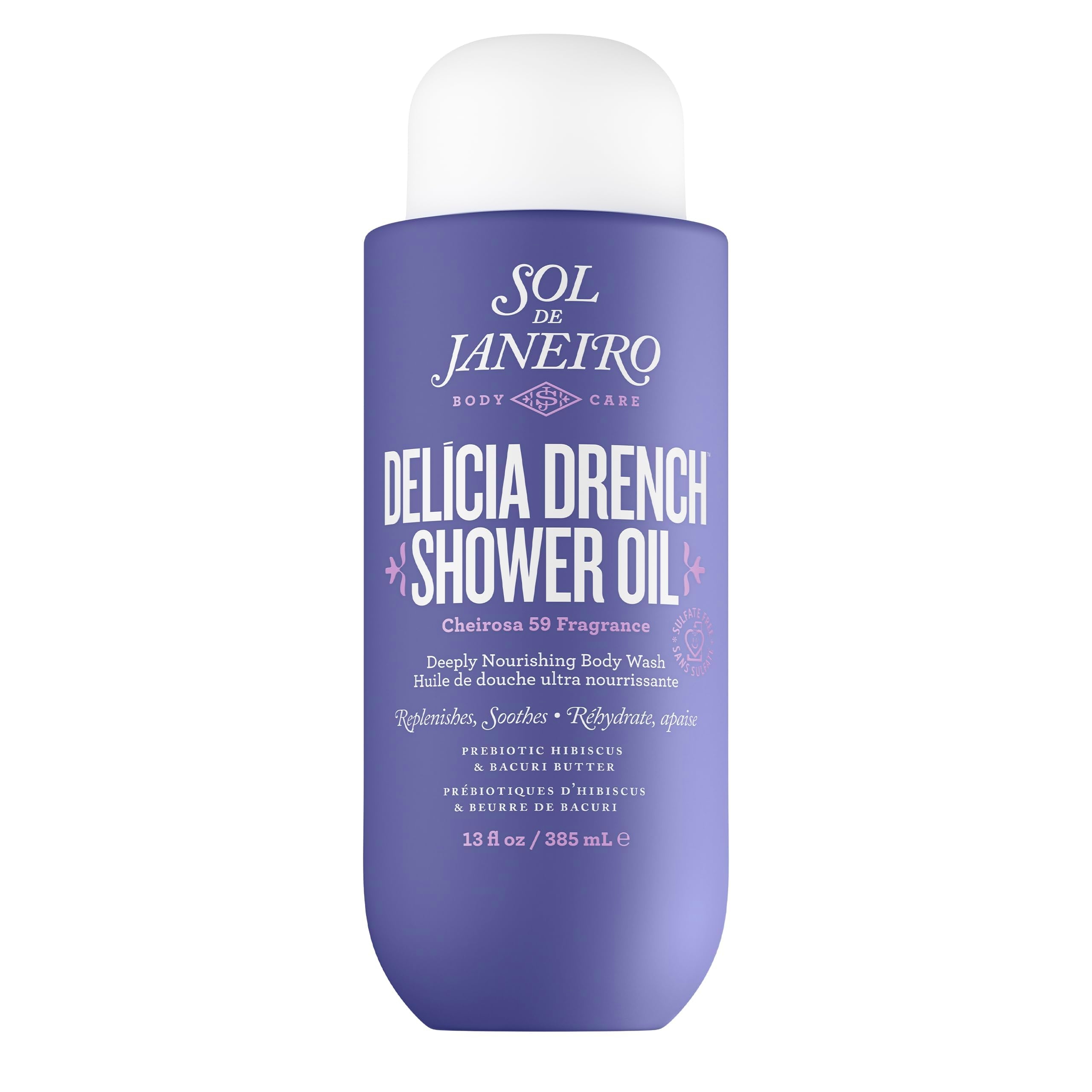 Sol de Janeiro Delicia Drench Shower Oil Moisturizing Cleansing Oil