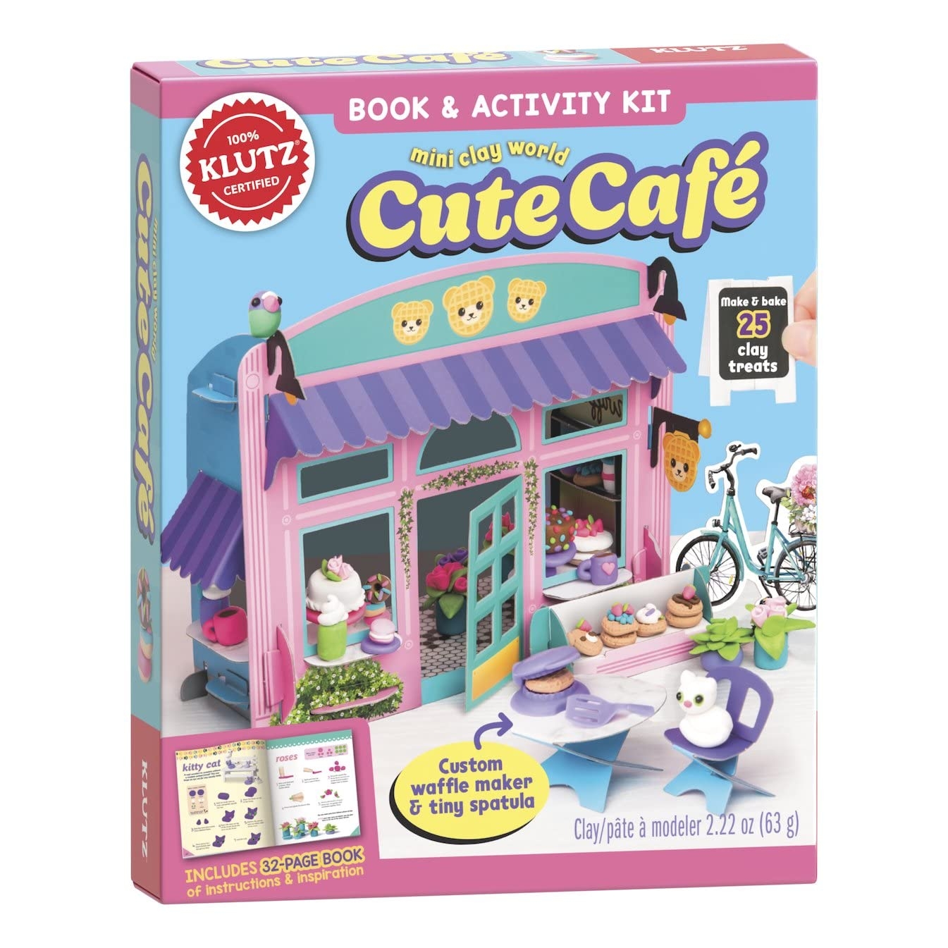Klutz Mini Clay World Cute Café Craft Kit