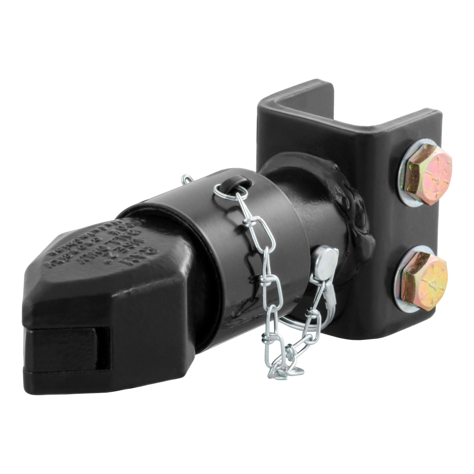 CURT 25319 Channel-Mount Adjustable Trailer Coupler, 2-Inch Hitch Ball, 7,000 lbs