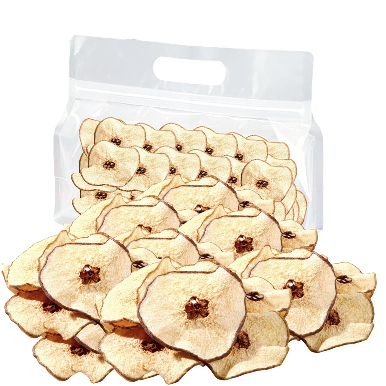 Dried Pears Slices Dehydrated Pear Pieces for Cocktails Garnish Bulk No Sugar Added Dry Fruit Chips for Tea Potpourri Baking Cooking Decor All Natural Vegan(6oz)