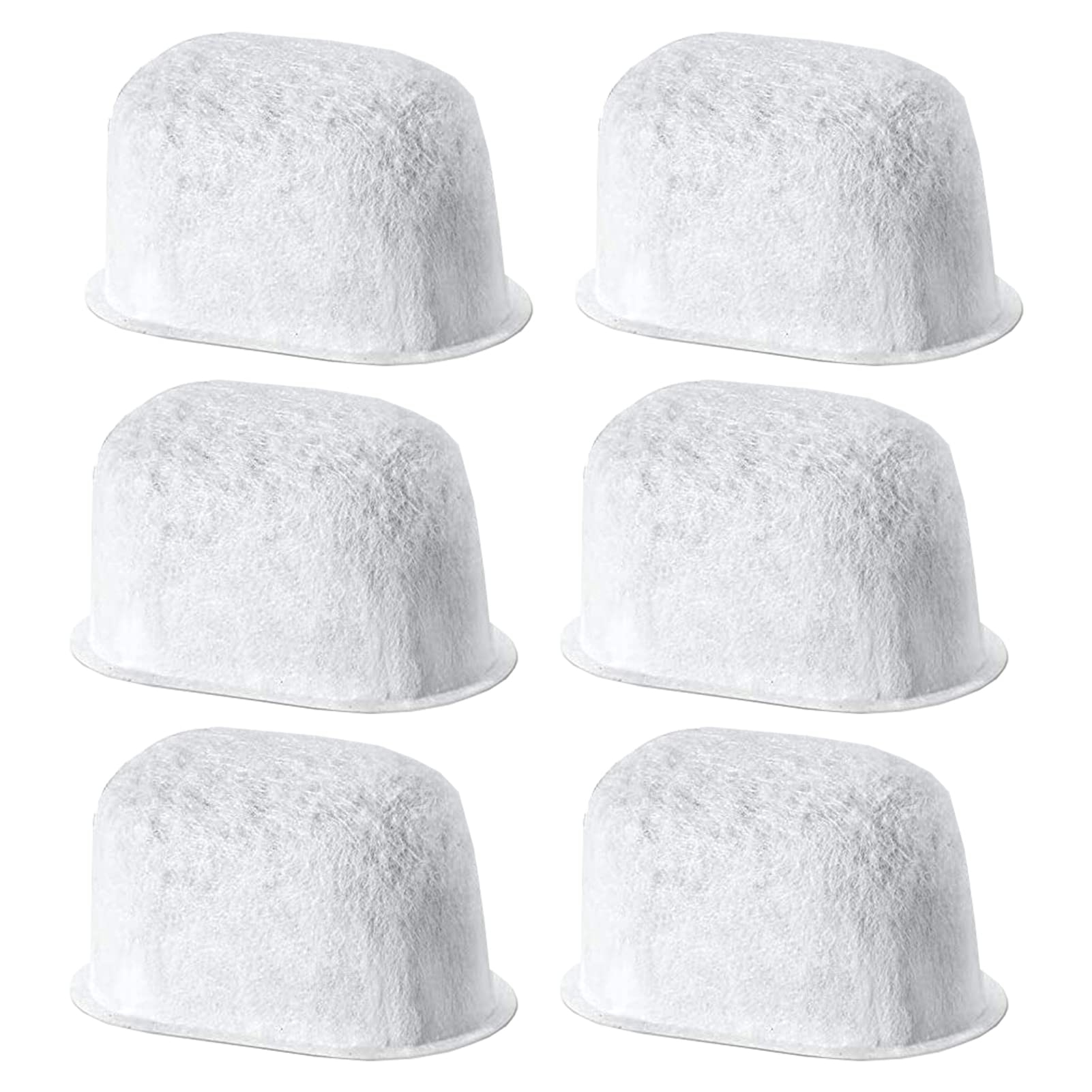6 Pack of Replacement Breville* Water Filter for Breville* BWF100 BES870 BES810 BES990 BES980 BES920 BES900XL BES870XL BES860XL BES840XL BKC600XL(Activated Charcoal)