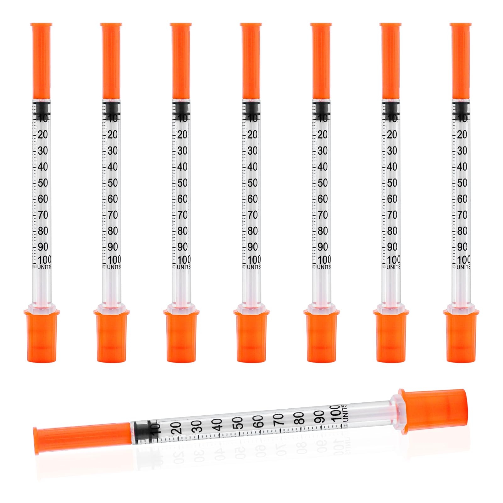 1ml Syringe with 30Ga 1/2in Needle, Individually Wrapped, Pack of 20