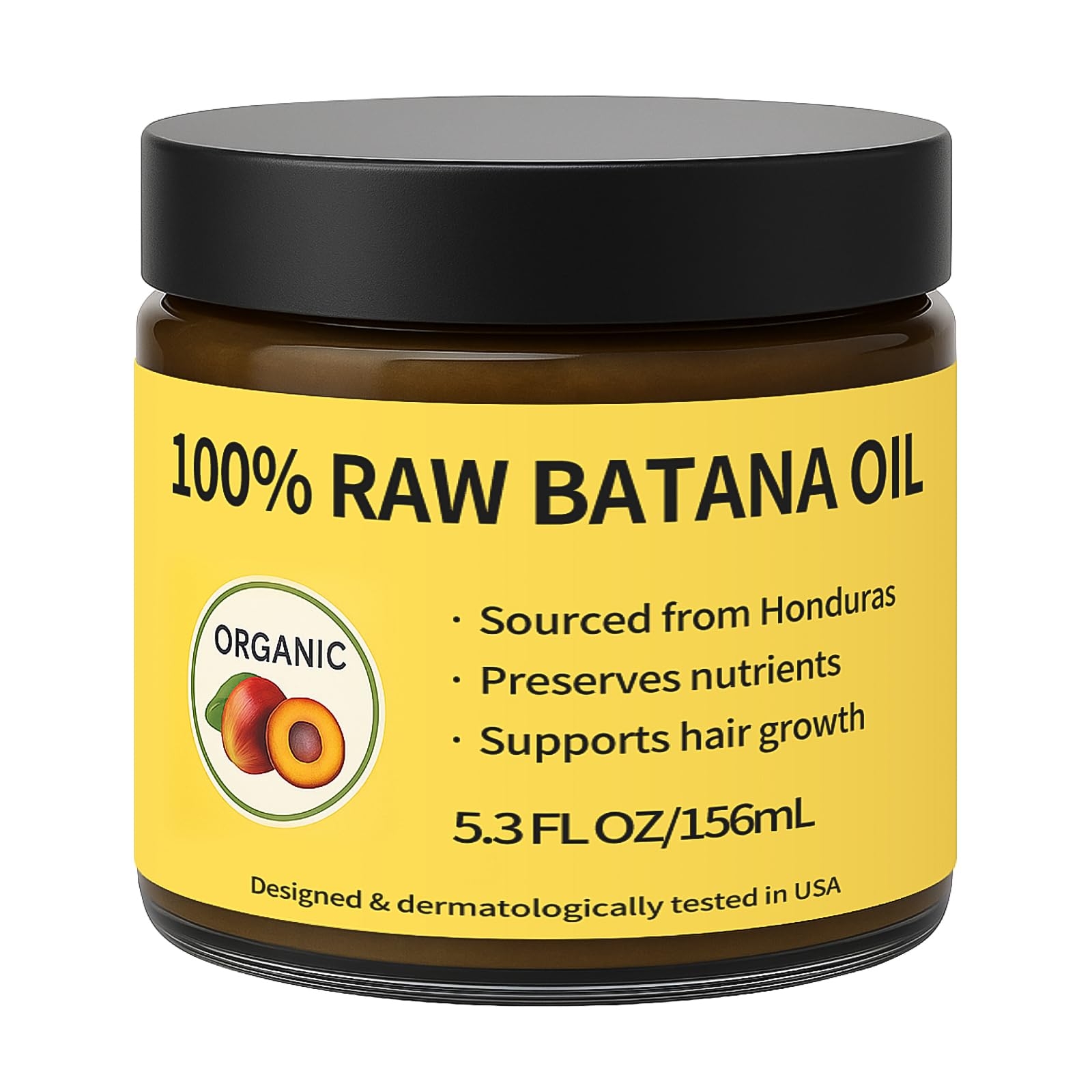 EverBliss New Batana Oil for Hair Growth - Dr. Sebi's Organic Batana Oil 100% Pure For Hair Regrowth, Repair Split Ends,Prevent Hair Loss, Natural Thickening Treatment for Men/Women