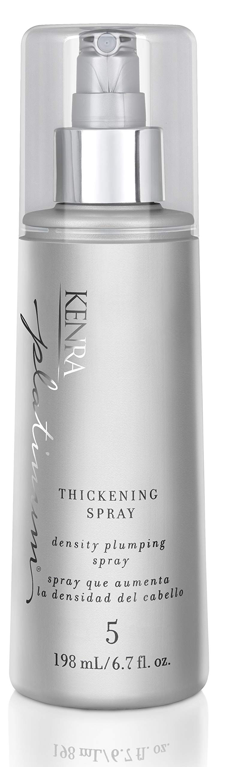 Kenra Platinum Thickening Spray 5 | Volumizing Styler | Density Plumping Spray | Increases Hair Thickness Up To 96% | Humidity Protection & Frizz Taming | All Hair Types