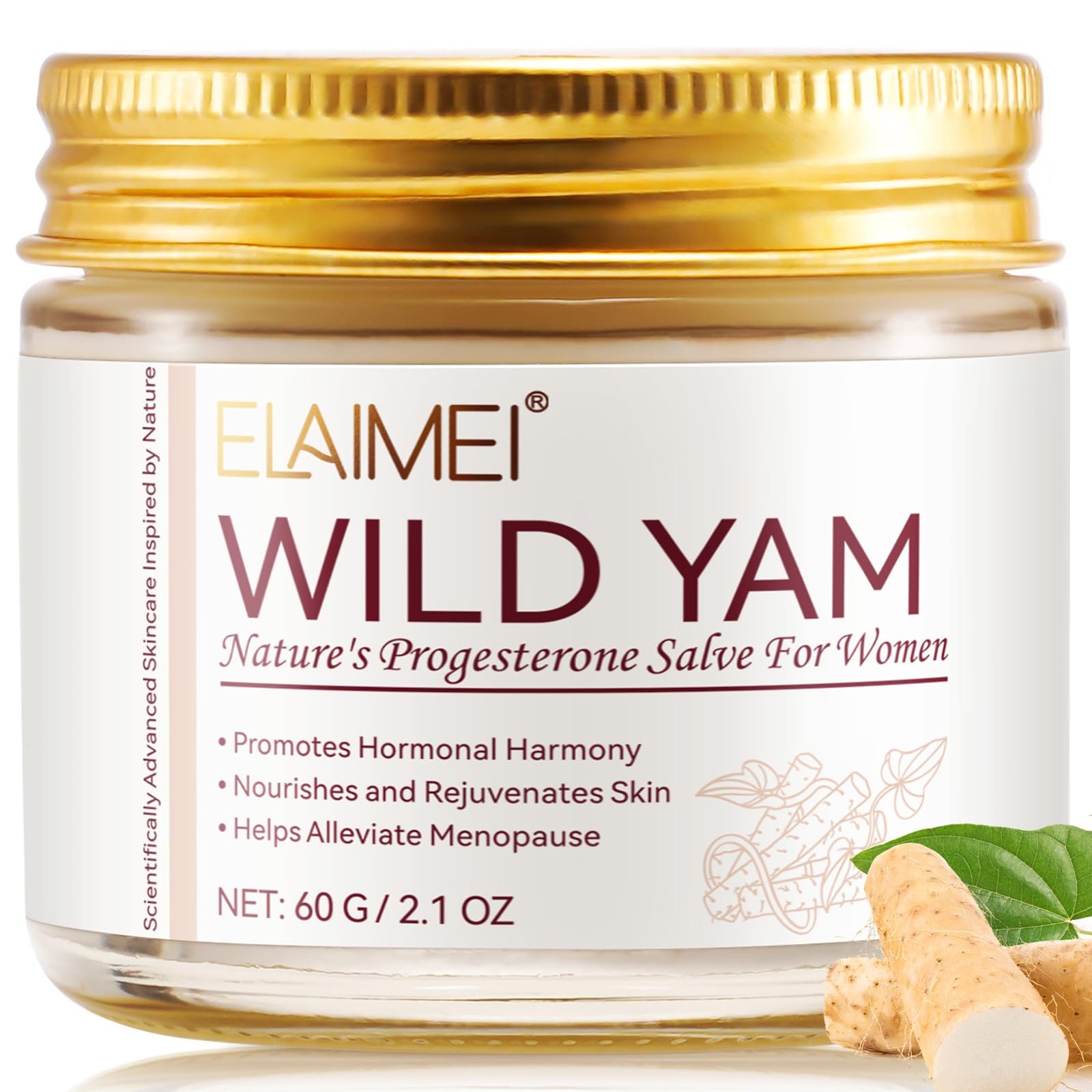 Wild Yam Cream for Hormone Balance, Natural Organic Wild Yam Cream for Hot Flashes Menopause Relief & Menstrual Support, Australia Dr. Barbara Recommended Formula for Women