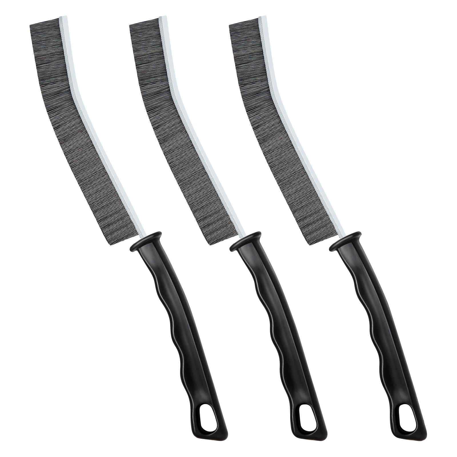 Crevice Cleaning Brush, Multifunctional Hard-Bristled Gap Scrub Brush, 2025 New Multifunctional Gap Cleaning Brush Tool, Dead Corners Brushes for Bathroom Kitchen Tiles Window Door Slots, 3pcs