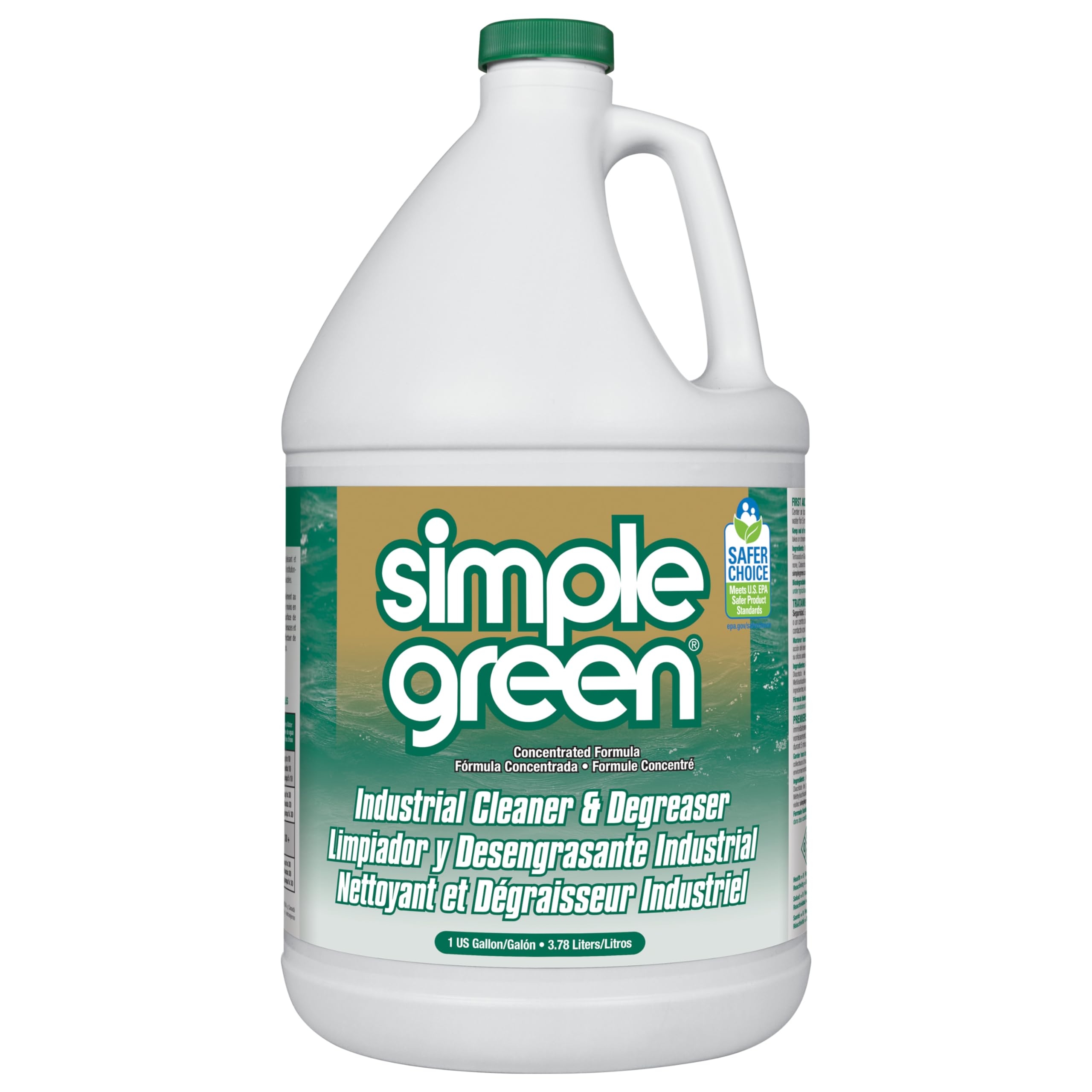 Update the product name to SIMPLE GREEN Industrial Cleaner and Degreaser, 1 US GALLON