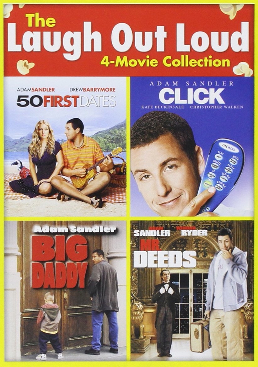The Adam Sandler 4-Movie Collection - Click/Big Daddy/50 First Dates/Mr. Deeds [DVD]