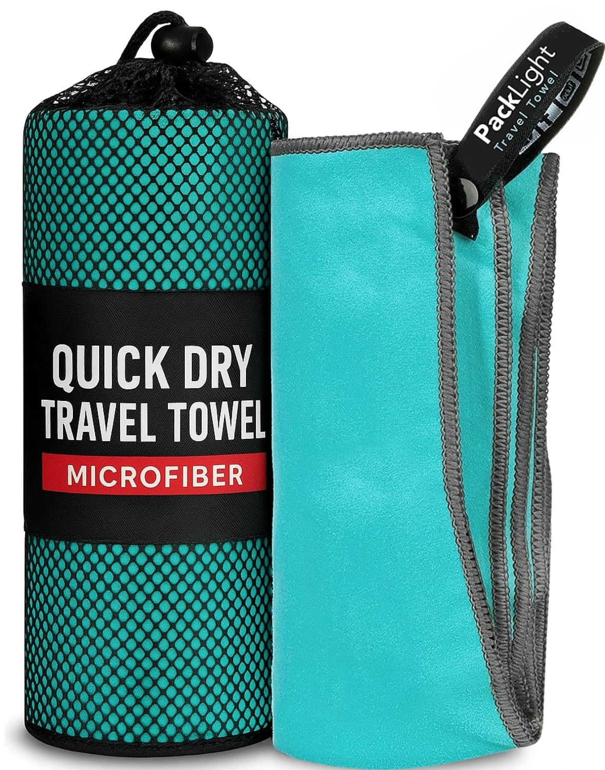 Youphoria Microfiber Travel Towel Fast Drying Lightweight - Quick Dry Towel for Camping, Beach, Backpacking, Hiking & Sport